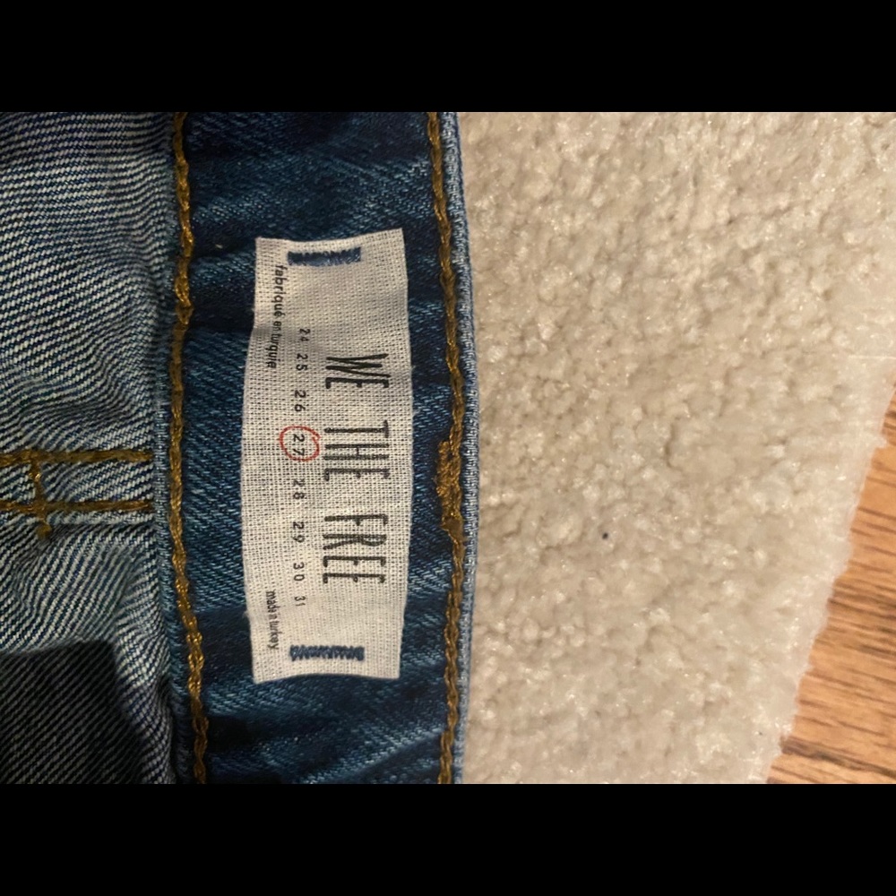 Free People Dad Jeans EUC - Picture 3 of 4